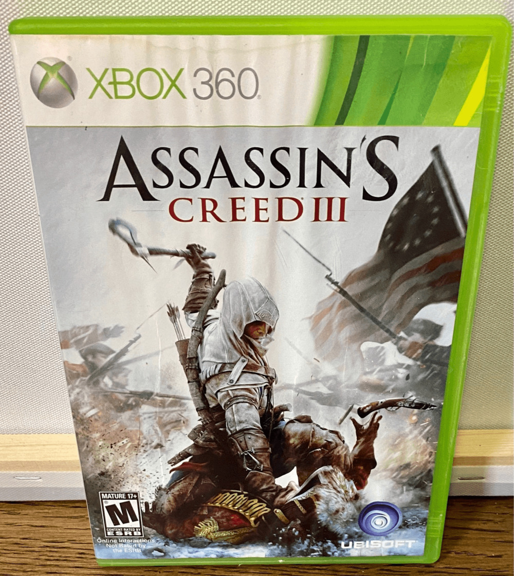 Assassin's Creed III (Microsoft Xbox 360, 2012) 2 Discs